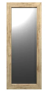 Prostokątne lustro ścienne z ramą w kolorze dębu K6-S73 - Lustra - miniaturka - grafika 1