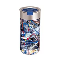 Kubki termiczne - Quokka Boost Coffee Tumbler - Kubek termiczny ze stali nierdzewnej z zaparzaczem 400 ml (Abstract) - miniaturka - grafika 1