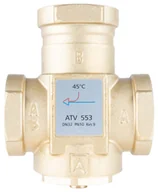 Akcesoria grzewcze - Zawór temperaturowy ATV 553, DN32, Rp1 1/4 ", kvs 9, 45°C - miniaturka - grafika 1