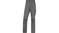 Odzież robocza - Delta Plus Spodnie robocze Panostyle z poliestru i bawełny Elastan kolor szary rozmiar L PANOSTRPAGNGT PANOSTRPAGNGT - miniaturka - grafika 1