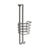 Wieszaki łazienkowe - Stalowy uchwyt wiszący na suszarkę do włosów Origin – Metaltex - miniaturka - grafika 1