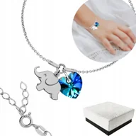 Biżuteria dla dzieci - Bransoletka dla Dziecka Słoń Słonik Bransoletka dla Dziewczynki Srebro 925 - miniaturka - grafika 1