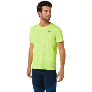 ASICS Ventilate Actibreeze Short Sleeve 2011C231-302 męski t-shirt zielony - Koszulki męskie - miniaturka - grafika 1