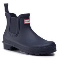 Kalosze damskie - Kalosze Hunter Original Chelsea WFS2078RMA Granatowy - miniaturka - grafika 1
