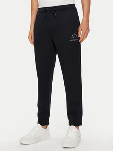 Spodnie dresowe Armani Exchange - Spodnie sportowe męskie - miniaturka - grafika 1