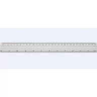 Artykuły biurowe - Grand Linijka aluminiowa GRAND GR 112 30cm AA810GR - miniaturka - grafika 1