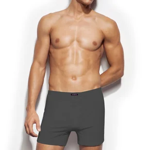 BOKSERKI ATLANTIC LUŹNE SZORTY MĘSKIE BMB003 100% BAWEŁNA GRAFITOWE *M* - Majtki męskie - miniaturka - grafika 1