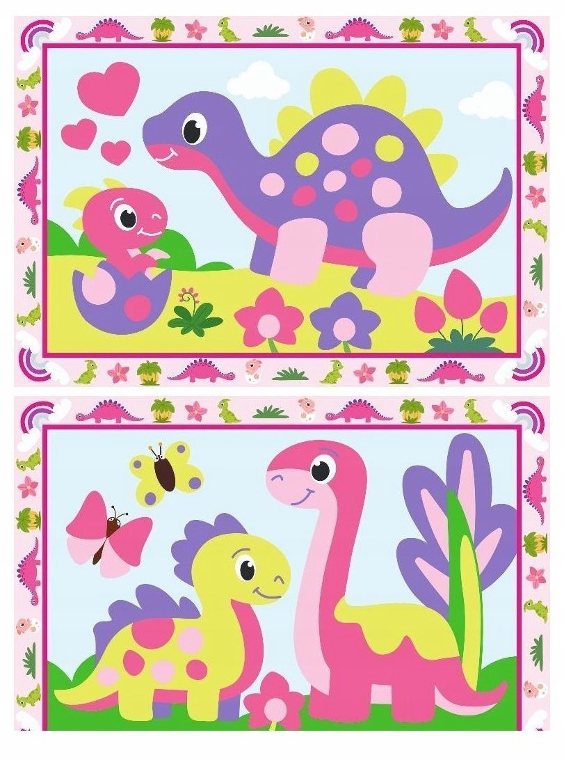 CreArt Junior Colorful Dinos