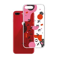 Etui i futerały do telefonów - Apple iPhone 7 Plus/8 Plus Ferya Slim CASE KEEP ON DANCING Black - miniaturka - grafika 1