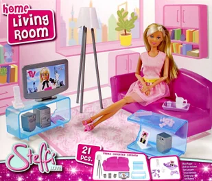 Simba Steffi Love Salon dla Steffi - Domki dla lalek - miniaturka - grafika 1