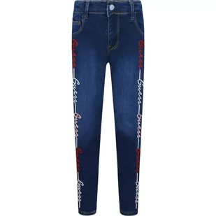 Guess Jeansy | Skinny fit - Spodnie sportowe damskie - miniaturka - grafika 1