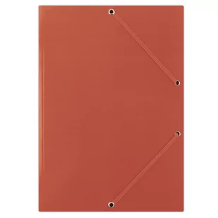 Donau Teczka z gumką karton A4 400gsm 3-skrzydłowa czerwona - Szkolne artykuły papiernicze - miniaturka - grafika 1