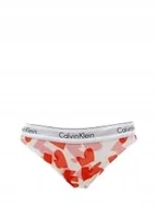 Majtki damskie - CALVIN KLEIN MAJTKI DAMSKIE KOLOROWE W SERCA S 0_5 - miniaturka - grafika 1
