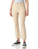 Spodnie damskie - Desigual Dżinsy damskie Denim_Marlon, brązowy, 36 PL - miniaturka - grafika 1