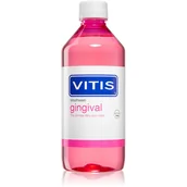 Płyny do płukania jamy ustnej - Vitis Vitis Gingival płyn do płukania jamy ustnej przeciw płytce nazębnej i dla zdrowych dziąseł 500 ml - miniaturka - grafika 1
