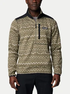 Columbia Polar Sweater Weather™ 2097741 Zielony Active Fit - Odzież trekkingowa męska - miniaturka - grafika 1