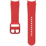 Akcesoria do smartwatchy - Samsung Pasek Sport Band 20mm S/M Red ET-SFR86SREGEU - miniaturka - grafika 1