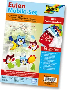 Folia Kolorowy zestaw "Sowy" do rękodzieła - Zabawki kreatywne - miniaturka - grafika 1