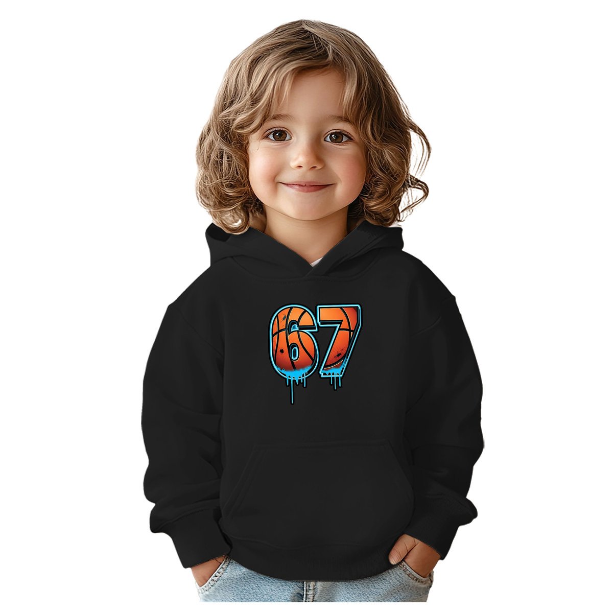 BLUZA DZIECIĘCA 67 SIX SEVEN VIRAL KOSZYKÓWKA 122-128 CHŁOPIĘCA DZIEWCZĘCA