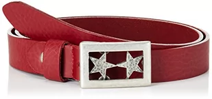 MGM Doubel Star pasek damski, Czerwony (Dkl.rot 3), 85 - Paski - miniaturka - grafika 1