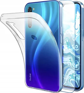 Hello Case ETUI DO XIAOMI REDMI NOTE 8 OBUDOWA CASE SILIKON SLIM POKROWIEC SZKŁO 9H - Etui i futerały do telefonów - miniaturka - grafika 1