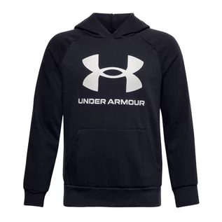 Odzież sportowa dziecięca - Bluza sportowa dla dzieci Under Armour Rival Fleece Hoodie z kapturem - grafika 1