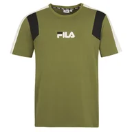 Koszulki męskie - Męska Koszulka z krótkim rękawem FILA BORMIO REGULAR TEE FAM0175-63019 – Oliwkowy - miniaturka - grafika 1