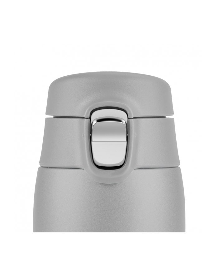 Emsa TRAVEL MUG light thermal mug 0.4 liters silver, flip lid