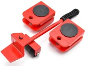 Wózki magazynowe - ZESTAW PODKŁADEK DO PRZENOSZENIA MEBLI CIĘŻKICH PRZEDMIOTÓW - miniaturka - grafika 1