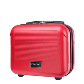 Kosmetyczki, organizery i kuferki - Kufer twardy PUCCINI CORFU ABSQM016 3 Czerwony - miniaturka - grafika 1