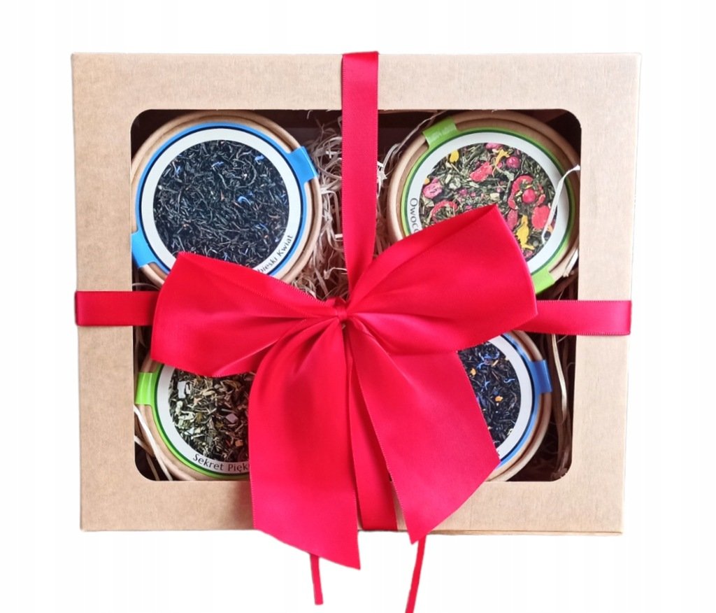 Zestaw Herbat Czarnych Zielonych W Kubkach Eko Czas Na Herbatę