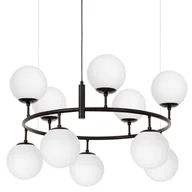Lampy sufitowe - NOWOCZESNA LAMPA WISZĄCA CZARNO-BIAŁA CEREDO NEO W10 - miniaturka - grafika 1
