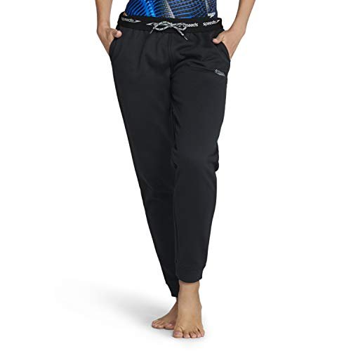 Speedo Damskie spodnie do joggingu Relaxed Fit Team Warm Up Relaxed Pants Nowy Speedo czarny M