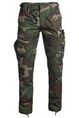 Spodnie męskie - spodnie bojówki US BDU FELDHOSE R/S "SLIM FIT" WOODLAND-XL - miniaturka - grafika 1