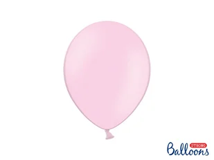 PartyDeco Balony Strong 27cm Pastel Baby Pink 10szt SB12P-081J-10 - Baby shower i roczek - miniaturka - grafika 5