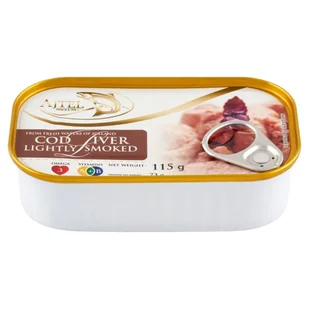 Wątróbka dorszowa podwędzana 115 g - Konserwy i dania rybne - miniaturka - grafika 1