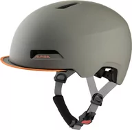 Kaski rowerowe - Alpina Unisex - Dorośli, BROOKLYN Kask rowerowy, moon-grey-peach matt, 52-57 cm - miniaturka - grafika 1