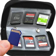 Czytniki kart pamięci - Etui Organizer Praktyczne Kart Pamięci SD CF Micro - miniaturka - grafika 1
