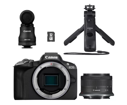 Canon EOS R50 Vloger Kit