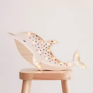Lampy pozostałe - Drewniana Lampka Delfin - miniaturka - grafika 1