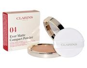 Pudry do twarzy - Clarins Ever Matte Compact Powder 10 g - Nr 04 Medium - miniaturka - grafika 1