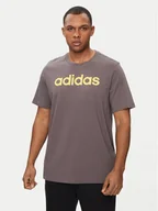 Koszulki męskie - adidas T-Shirt Essentials IS1343 Brązowy Regular Fit - miniaturka - grafika 1