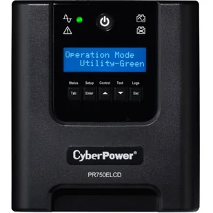 Cyber Power PR750ELCD - Zasilacze awaryjne UPS - miniaturka - grafika 1