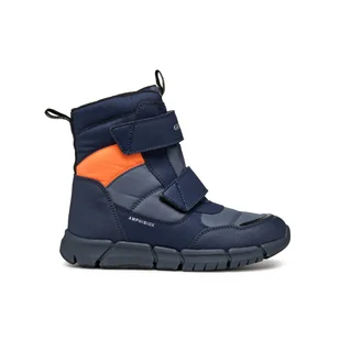 Dziecięce Śniegowce GEOX J FLEXYPER BOY B ABX J169XC-0FU50-C4408J – Granatowy - Śniegowce damskie - miniaturka - grafika 1