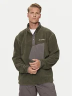 Odzież trekkingowa męska - adidas Polar Terrex XPLORIC IN0011 Zielony Regular Fit - miniaturka - grafika 1