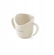 Kubki dla dzieci - 1463/09 KUBEK ERGONOMICZNY TRENINGOWY FLOW BEŻOWY - miniaturka - grafika 1