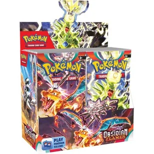 Pokemon TCG: 03 Scarlet and Violet Obsidian Flames Booster - Czasopisma - miniaturka - grafika 1
