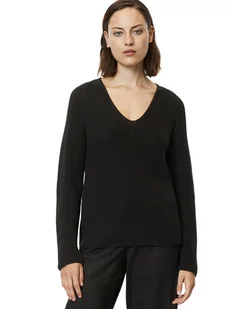 Marc O'Polo Sweter 308 6059 60097 Czarny Regular Fit - Swetry damskie - miniaturka - grafika 1