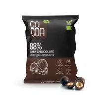 Cocoa Orzechy laskowe w czekoladzie ciemnej 88 % 70 g Bio - Bakalie - miniaturka - grafika 1