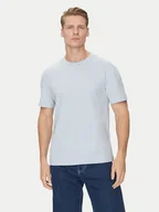 Koszulki męskie - Calvin Klein T-Shirt K10K112749 Błękitny Comfort Fit - miniaturka - grafika 1